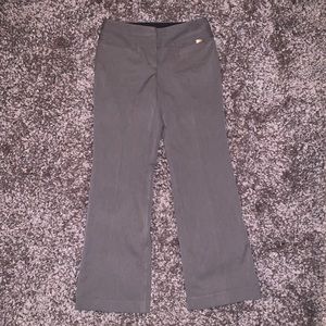 Size 2 EXPRESS Brown/Gray Slacks